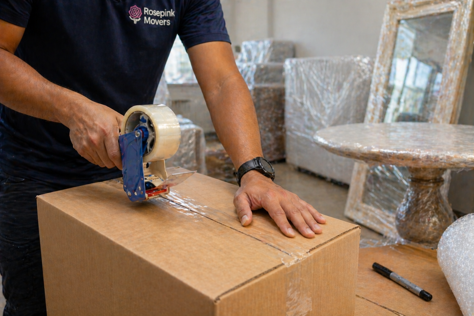 professional packing unpacking services
